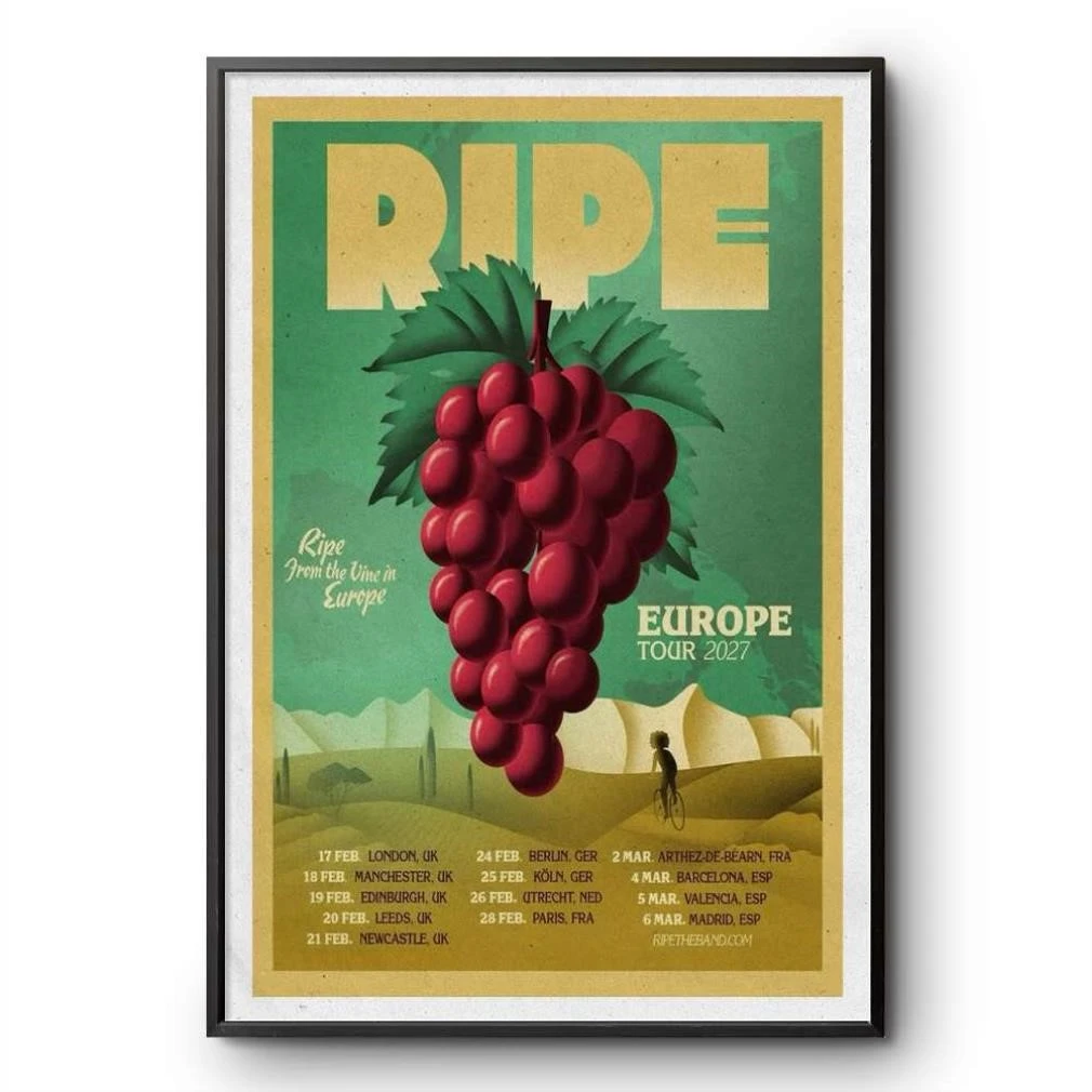 Ripe live tour poster 2026